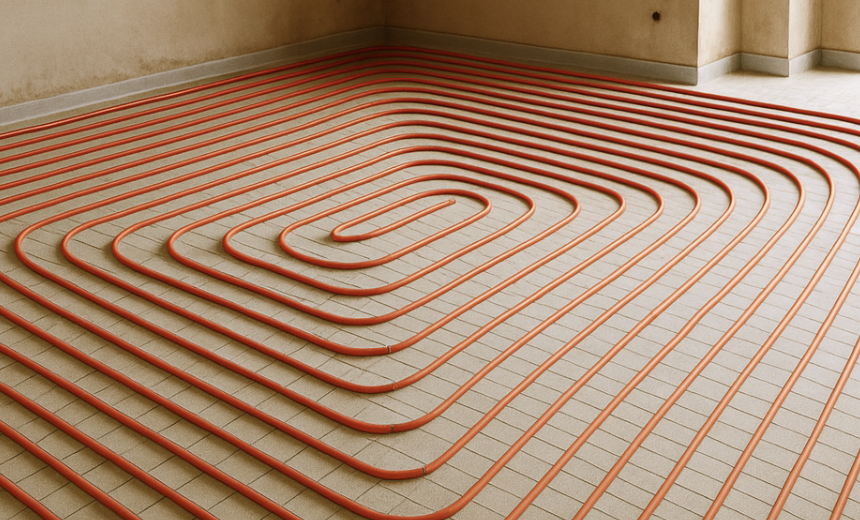 Chauffage au sol : fonctionnement, types de systèmes et tarifs