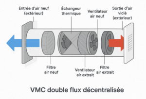 VMC double flux décentralisée vs centralisée : laquelle choisir pour votre rénovation ou construction en Suisse ?