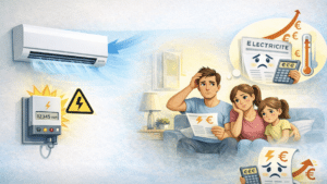Est-ce qu'une climatisation réversible consomme beaucoup d'électricité ?