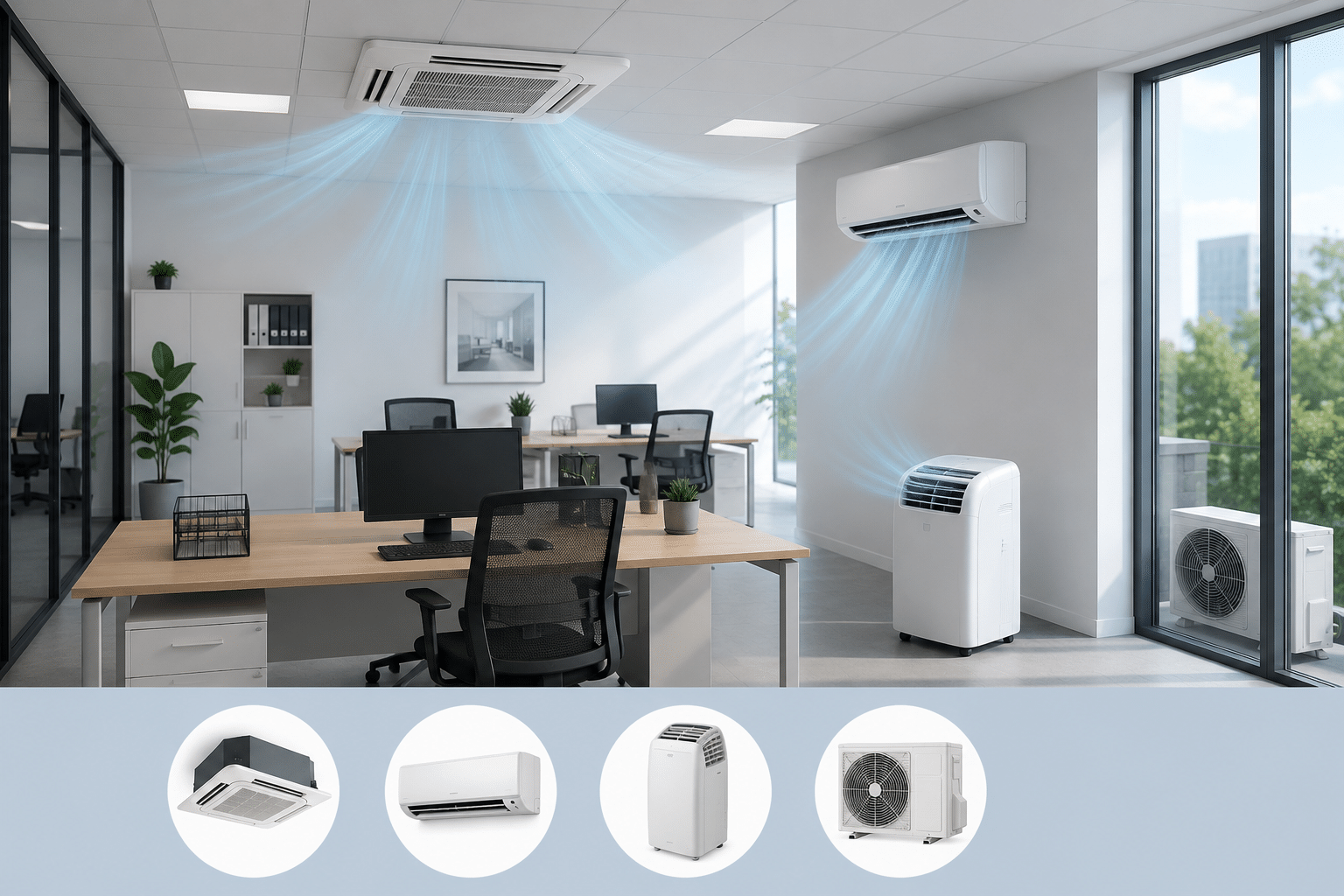Quelle est la norme de climatisation pour les bureaux ? - Electro Climat