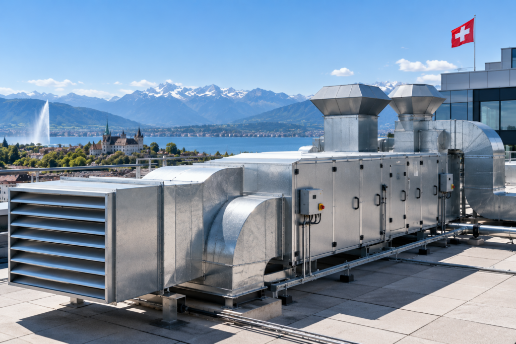 Meilleures entreprises de ventilation tertiaire en Suisse - Electro Climat