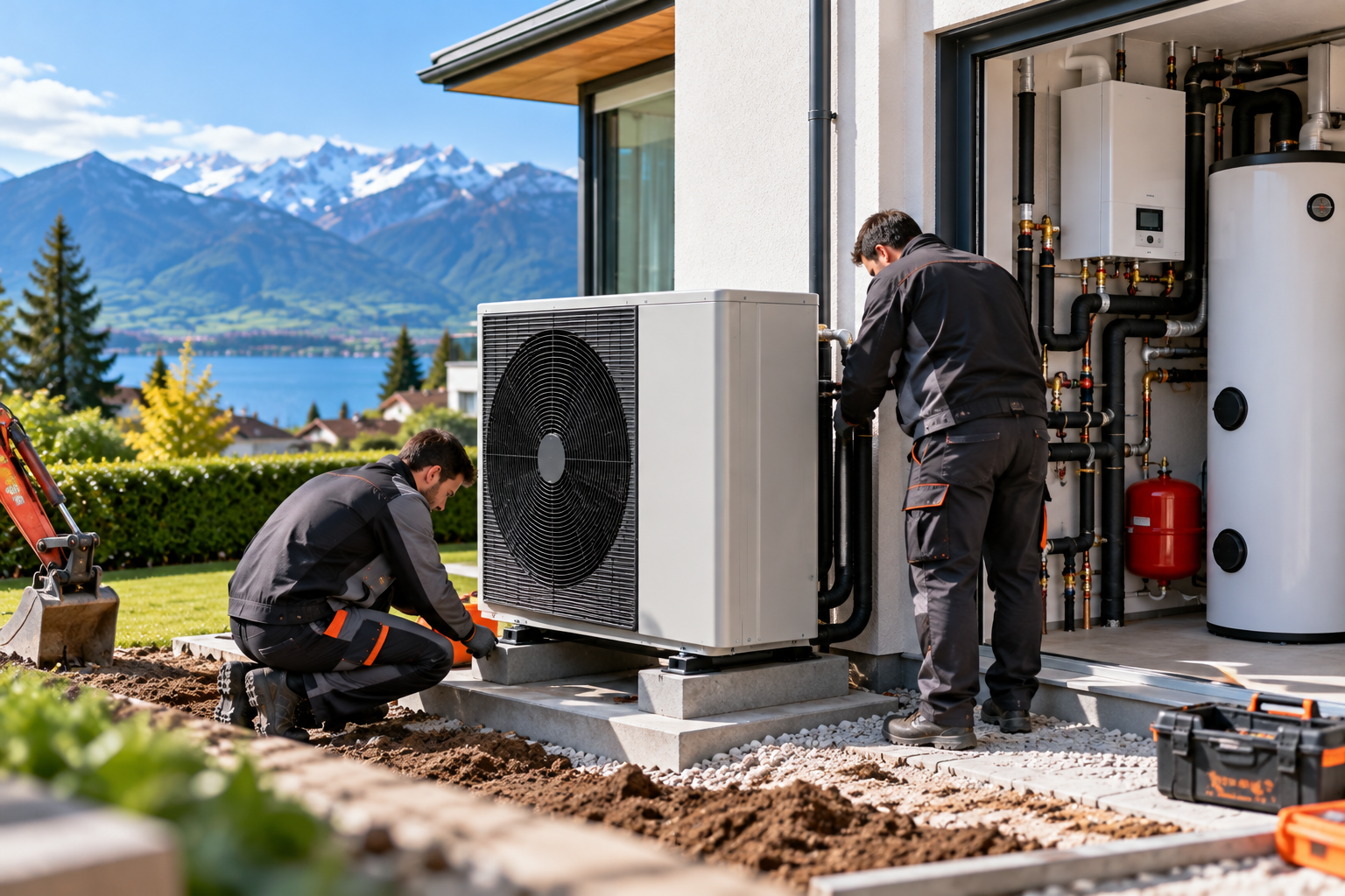 Pompe à chaleur : combien de temps dure l’installation et quelles sont les étapes ? - Electro Climat