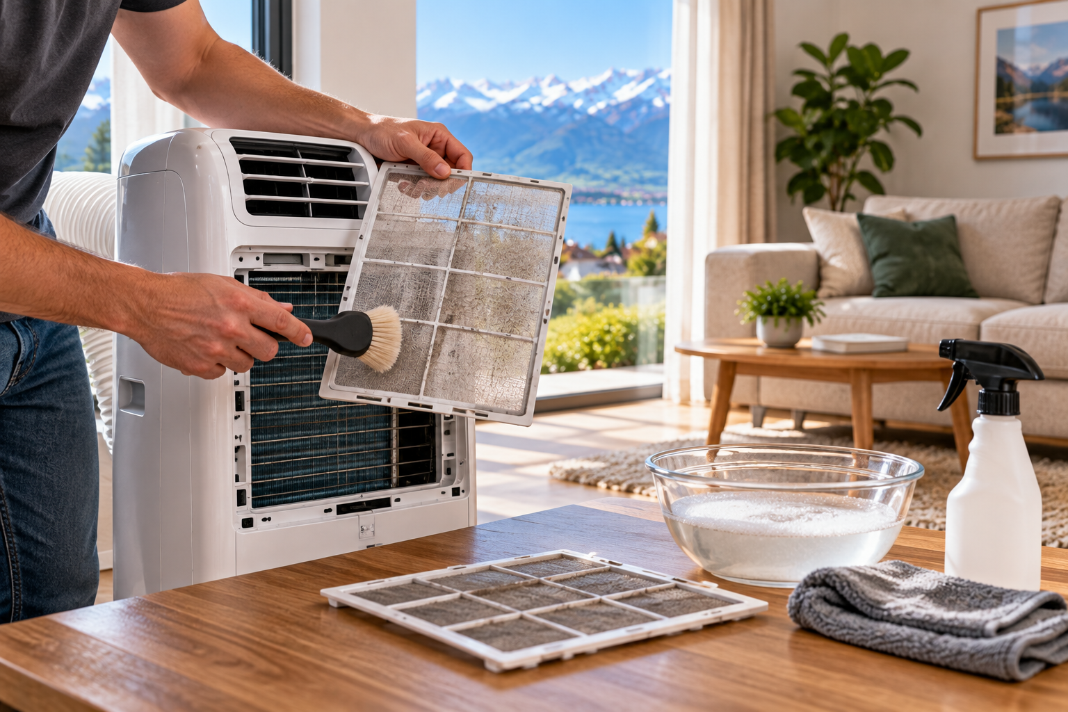 Petit climatiseur : quel entretien et quel nettoyage ? - Electro Climat