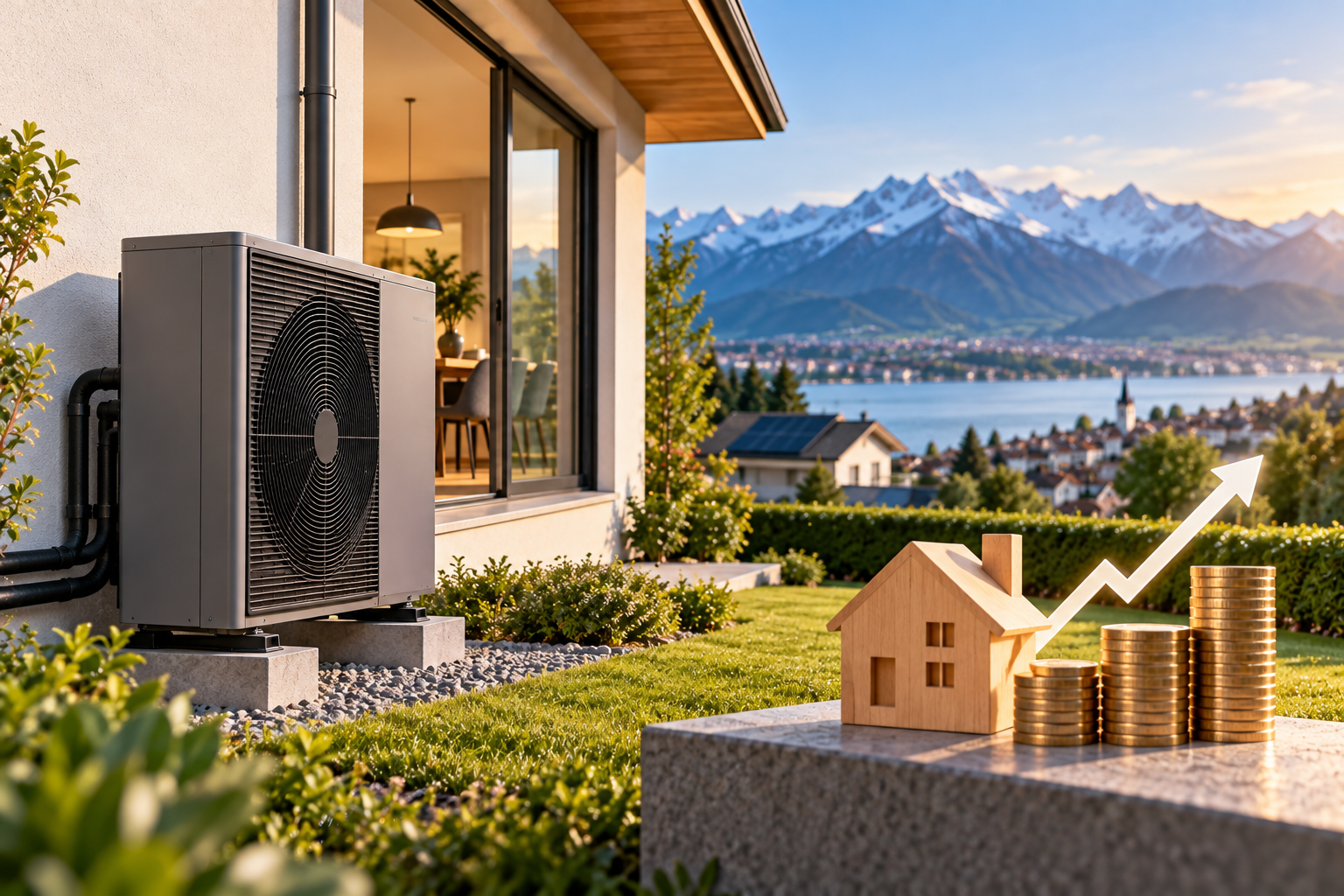 Pompe à chaleur et valeur du bien immobilier en Suisse - Electro Climat