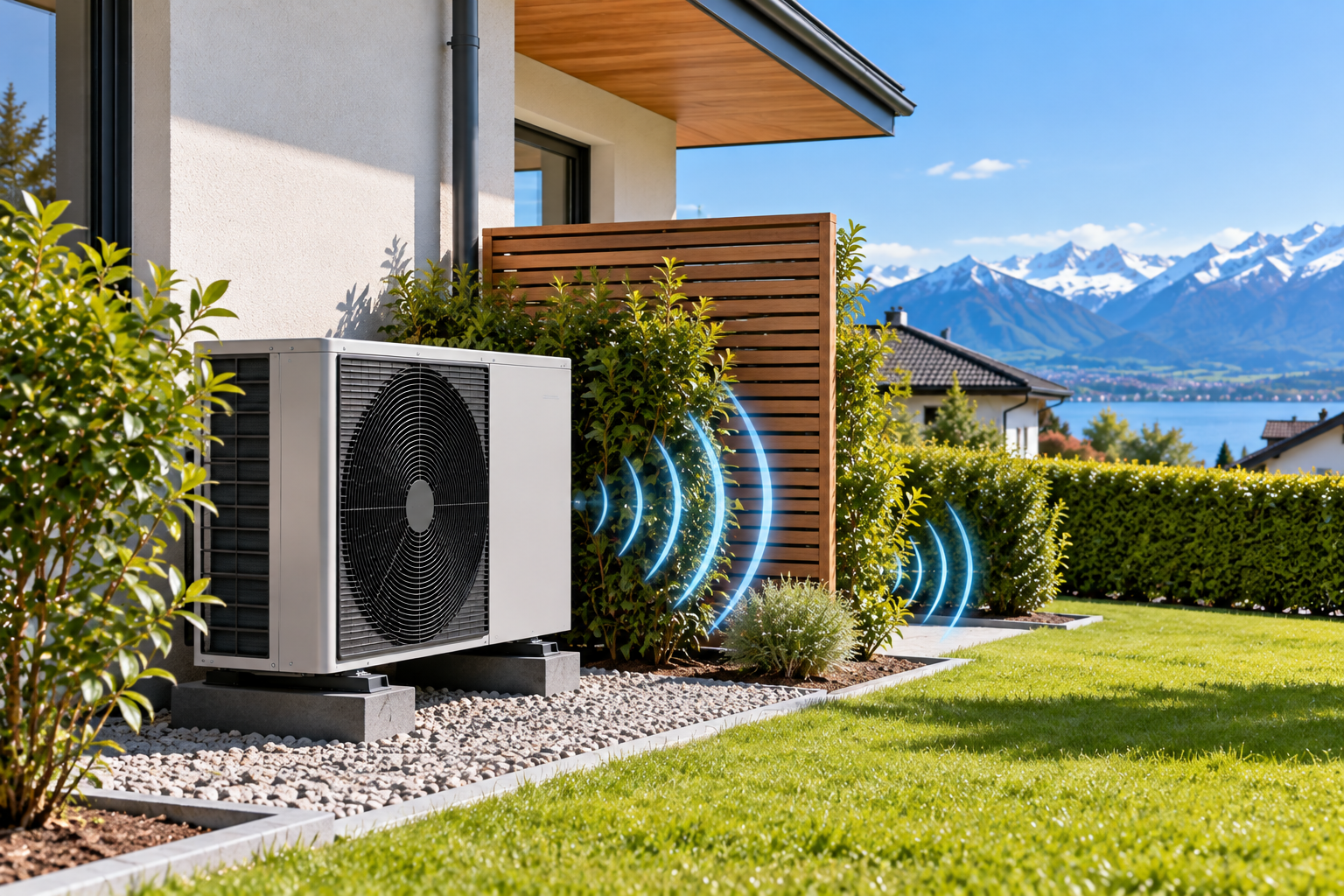 Pompe à chaleur : comment réduire le bruit et où placer l’unité extérieure ? - Electro Climat